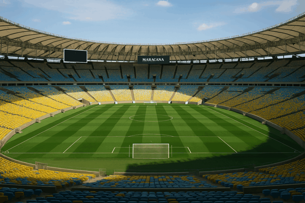 maiores estadios do brasil - Maracaña