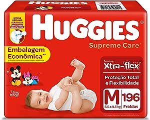 Fralda Huggies Supreme Care