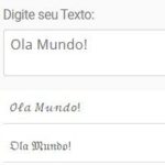 gerador letras diferentes