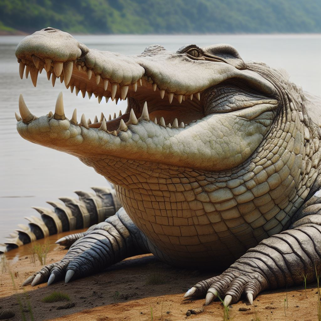 Crocodilo-do-Orinoco (Crocodylus intermedius)