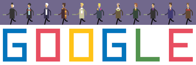 Doctor Who – 50º Aniversário jogo do google