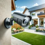 câmera de vigilancia externa