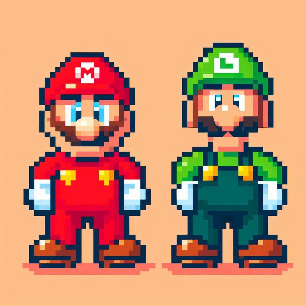 Mario Bros e luigi