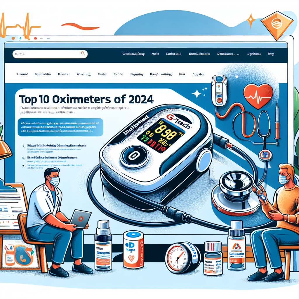 Procurando por um oxímetro de qualidade? Então confira os 10 modelos mais bem avaliados de 2024 e saiba como escolher o melhor oxímetro ideal para você!