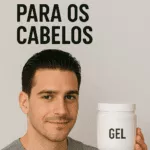 gel para os cabelos