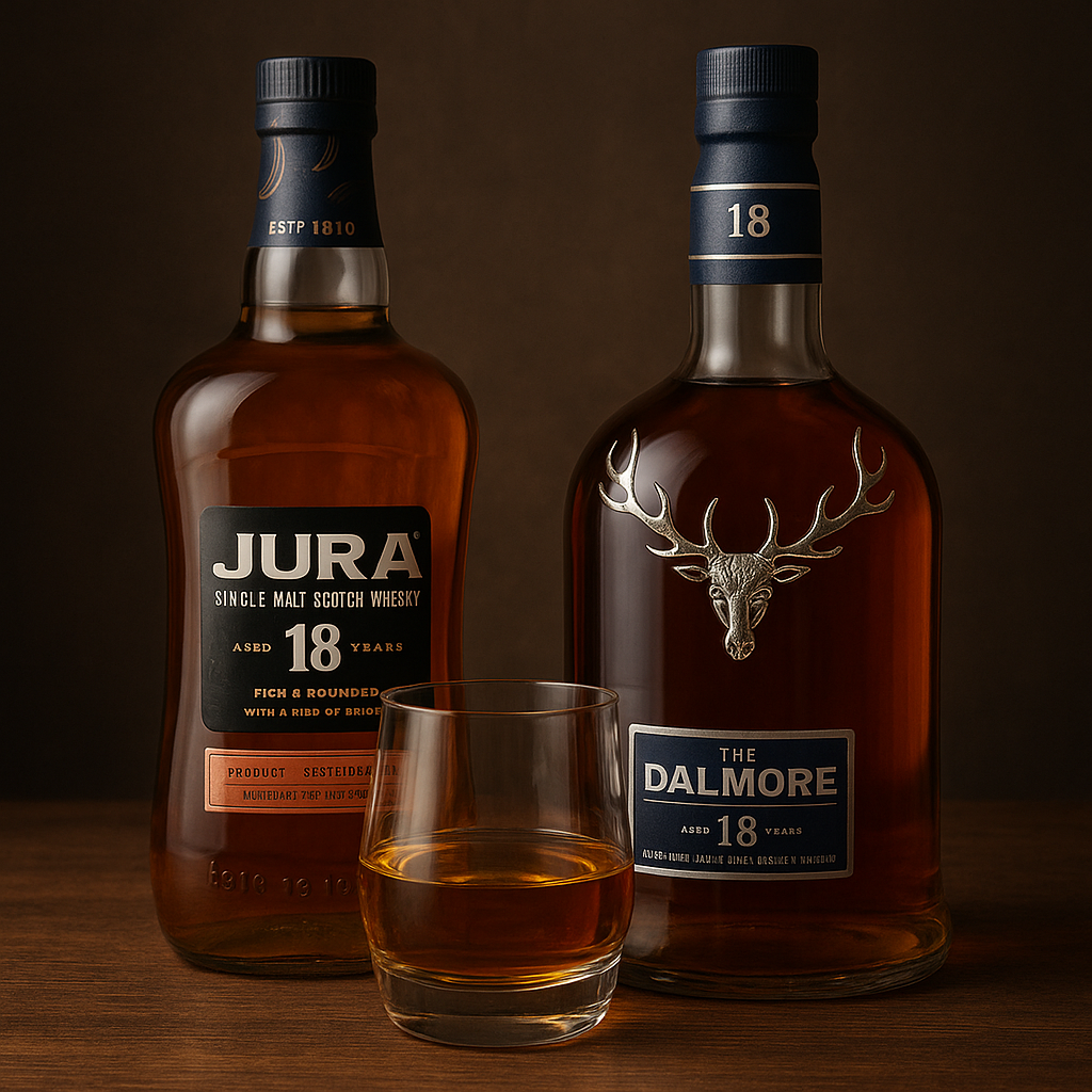 Os 10 Melhores Whiskys 18 Anos de 2026: Jura, The Dalmore e muito mais!