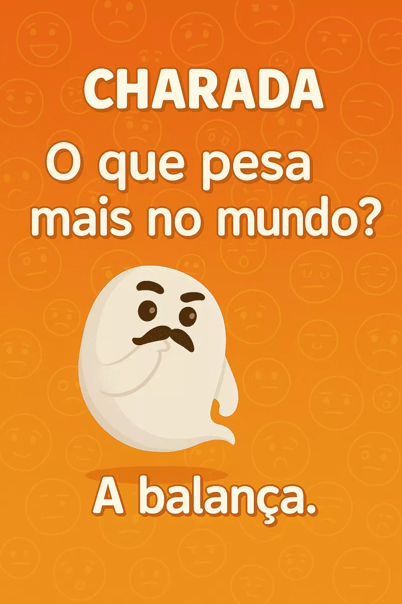 O Que Pesa Mais no Mundo? Descubra a resposta dessa charada divertida!