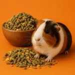 rações para porquinho da india