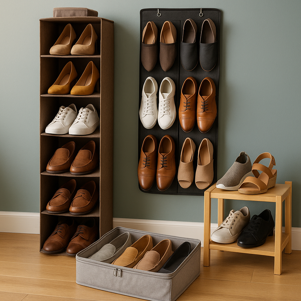 Os 10 Melhores Organizadores de Sapatos de 2026: vertical, para porta e muito mais!