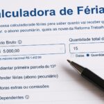 Calculadora de Férias