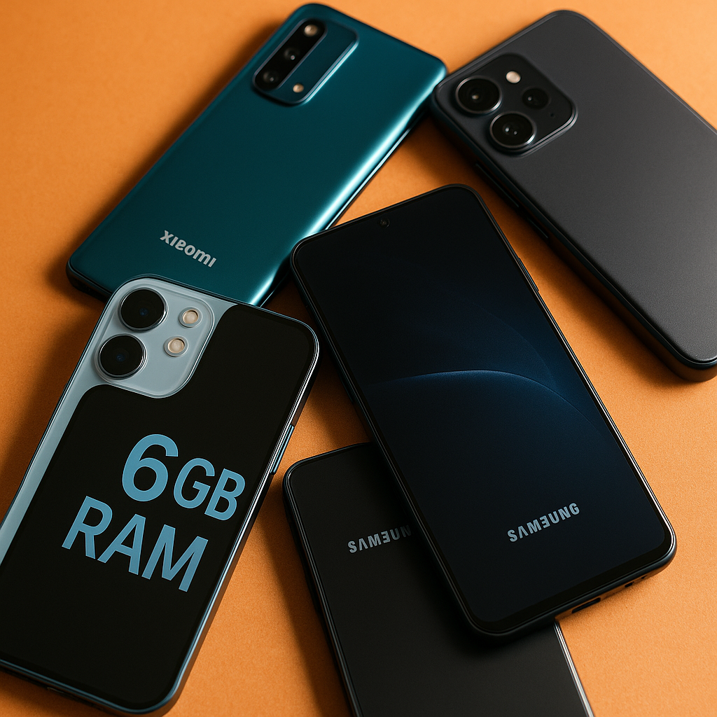 Os 10 Melhores Celulares de 6GB de RAM de 2026