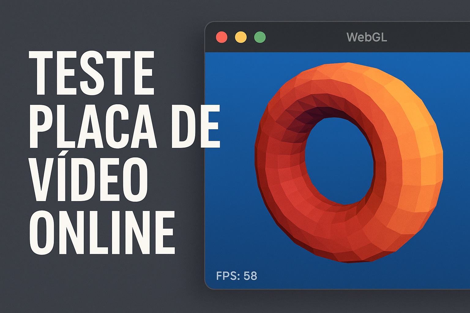 teste placa de vídeo online