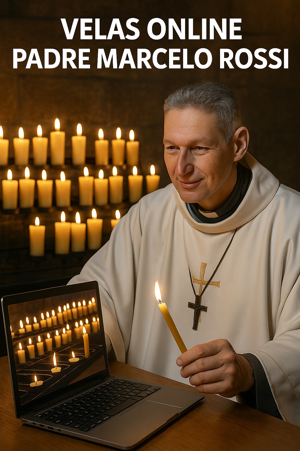 Velas Online Padre Marcelo Rossi: Como Acender?