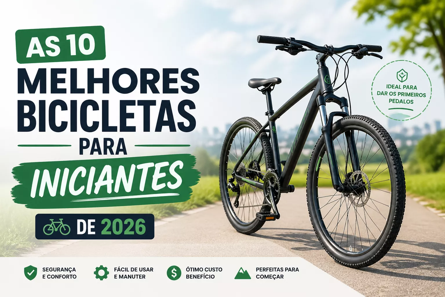 Melhores bicicletas para iniciantes